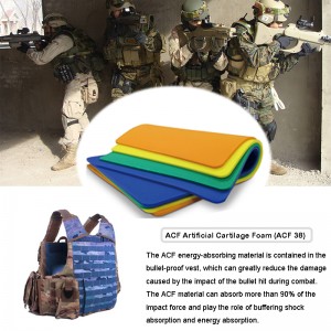 Standardskydd Military Body Armor Bullet Proof Vest Jacket Kuddmaterial （ACF）
