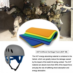 Taktisk skottbeständig militär hjälm Impact Protection Material （ACF）